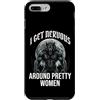 Timido Introverso Ansioso Impacciato Sin Custodia per iPhone 7 Plus/8 Plus I Get Nervous Around Pretty Women