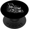 Lawn Mowing Grass Cutting Crew Tosaerba Devil PopSockets PopGrip Adesivo