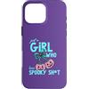Spooky Girls Pumpkin Co Custodia per iPhone 16 Pro Max Divertente ragazza che ama lo spaventoso fiocco a forma di zucca per Halloween