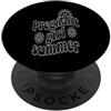 Funny Pregnancy Announcement Summer Gift Estate ragazza incinta - Annuncio di gravidanza PopSockets PopGrip Adesivo