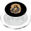 Holy Art Sacro Gesù Cristo Cuore Pergamena Stile Icona Cristiana Arte PopSockets PopGrip per MagSafe