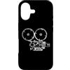 Regali di cameraman delle magliette del Custodia per iPhone 17 Cameraman regalo vecchia cinepresa
