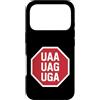 Molecular Biologist Genetics Science Hum Custodia per iPhone 17 Pro Detto divertente UAA UAG UGA Stop Codon Biology