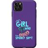 Spooky Girls Pumpkin Co Custodia per iPhone 11 Pro Max Divertente ragazza che ama lo spaventoso fiocco a forma di zucca per Halloween