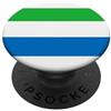 Flags Bandiera della Sierra Leone PopSockets PopGrip Adesivo