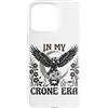 Maglietta Goth Stregoneria Mistica Wicca Custodia per iPhone 15 Pro Max T-shirt In My Crone Era Crown Dark Cauldron Goth Witchy