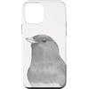 Perroquets numériques Custodia per iPhone 12 mini ritratto pappagallo acquerello amazon corona gialla
