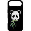 panda China animal zoo bear Himalayan ba Custodia per iPhone Air Panda Bear mangia un piccolo ramo di bambù