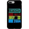 Awesome since 2004 Geburtstagsspruch Jul Custodia per iPhone 7 Plus/8 Plus 22 Anni Vintage 2004 nato Luglio Fantastico da