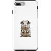 Timowo Studio Custodia per iPhone 7 Plus/8 Plus Ritratto Astratto di Porcellino d'India