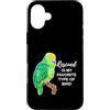 Parrot and Pet Bird Owners Custodia per iPhone 16 Plus Rescued is my Favorite Type of Bird - Amazon Parrot