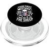 Patriot Rebel Nonconformist Mens Outlaw Divertente dire il tuo primo errore pensando che fossi una pecora PopSockets PopGrip per MagSafe