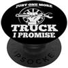 Passione Camion Studio Ancora un camion, lo prometto - Umorismo meccanico PopSockets PopGrip Adesivo