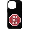 Molecular Biologist Genetics Science Hum Custodia per iPhone 13 Pro Detto divertente UAA UAG UGA Stop Codon Biology