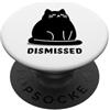 Sarcastic Cats Lovers Humor Cat Meme Kit Gatto infastidito licenziato Sarcastico Rolling Eyes Kawaii Cat PopSockets PopGrip Adesivo