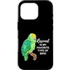 Parrot and Pet Bird Owners Custodia per iPhone 16 Pro Rescued is my Favorite Type of Bird - Amazon Parrot