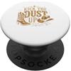 Line Dance Country Music Western Gifts G Calcia La Polvere In Linea Paese Danza Cowboy Cowgirl Western PopSockets PopGrip Adesivo