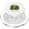 Vintage Botanical Apothecary and Dark He Se ha l'odore di menta | Erba del teschio velenoso retrò vintage PopSockets PopGrip per MagSafe