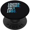 Limited Edition July 1950 Legendary Year Luglio 1950 Anno 1950 Retro 1950 Vintage Edizione Limitata PopSockets PopGrip Adesivo