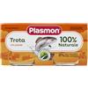 Plasmon Omogeneizzato Trota 2x80g (12 Confezioni)