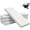 AiQInu Paracolpi Portiere Auto 30cm x 10cm x 2cm, 4 Pezzi Protezione Portiera Auto, Gommapiuma Adesiva per Paraspigoli Muro per Garage, Parcheggi