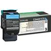 Lexmark C544, X544 Cyan Extra High Yield Return Program Toneris Cartridge Cartridge, Cyan, 4000 pages