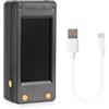 APKLVSR Lucky Miner LV02 BTC Solo-Miner, Mining Bitcoin ESP32-S3R8 WiFi con display da 1,9, USB-C, 250 KH/s Hashrate, supporto connessione WiFi BLE