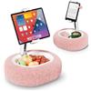 Viozon Supporto per Kindle, supporto per tablet, compatibile con tablet/telefono da 4-11 pollici con ciotola per snack, regolabile, pieghevole, accessori Kindle, idea per leggere a letto e guardare