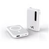Power x Power Stick 5000mAh - Power X - Power Bank Magnetico Wireless Compatibile con Magsafe per iPhone ed Android Compatibile con tutti i dispositivi con ricarica Wireless (White)