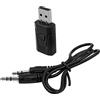 POFET Adattatore Bluetooth USB 5.0 Trasmettitore Ricevitore Con 3.5mm AUX Wireless Audio, per TV PC Altoparlanti Auto