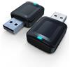 VOKOT Adattatore CarPlay Wireless, adatto per Veicoli Dotati di CarPlay cablato, Plug and Play consente una Connessione rapida e stabile CarPlay Wireless, Dotato di Adattatore di Tipo C (Rettangolare)