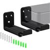 Xingsiyue Staffa da Parete Universale per Soundbar Compatibile con Samsung/Bose/LG/Sony/JBL/Sonos/Vizio e Altri, Profondità Regolabile 85mm-135mm Supporta Fino a 20kg