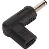 ASHATA Adattatore di Ricarica PD USB Tipo C Femmina da 100 W con Ingresso CC 4,0 Mm X 1,35 Mm, Adattatore di Alimentazione PD USB 3.1 USB C Femmina a 18,5‑20 V CC Maschio per Laptop