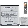 HIGHAKKU Batteria di ricambio W16 compatibile con Brondi Amico Mio 4G (NOT for 3G) Telefono Smartphone Telefono