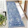BORKOY Tappeto Cucina Blu 70x350 cm Vintage Tappeto Corridoio Morbido Passatoia Cucina Antiscivolo Lavabile in Lavatrice Passatoia Corridoio Boemia Tappeti Runner per Corridoio, Ingresso, Soggiorno