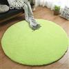 Liveinu Tappeto Shaggy Rotondo Tappeti Soggiorno Pelo Lungo Antiscivolo Lavabili Moderni Moquette Ø 100 cm Erba Verde