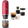 BENFUCHEN Macchina per Espresso Elettrica Portatile, Macchina da Caffè da Viaggio per Campeggio, Macchina da Caffè per Auto in Movimento Autoriscaldante con USB-C, Con Caffè Macinato e Capsule