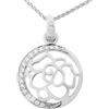 Orphelia Ciondolo da Donna con Catenina, in Argento 925 rodiato, Argento, Colore: Argento, cod. ZH-7089