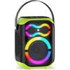 TYOTY Altoparlanti portatili Bluetooth 80W grande potente wireless all'aperto forte stereo basso profondo Boombox TWS Home Party altoparlante con luci a LED del subwoofer
