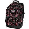 Tinta Unita Zaino Scuola DREAM CROSS 2025/2026 - Urban Graffiti 28L - Cross System - Poliestere 600D (Nero e Arancio Star)