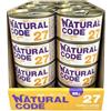 Generico NATURAL CODE 27 TONNO E SURIMI - Cibo umido per gatti - Confezione da 24 x 85 g