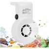 Générique Ventilatore rinfrescante per acquario - Raffreddatore d'acqua per laghetto, silenziatore con 2 velocità per acqua e salata gamberi coralli