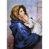 DIAMOND DOTZ Kit per diamond painting con la Madonna delle strade, per adulti, kit per diamond art, un rilassante kit creativo con gemme Dotz