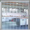 SHANNA Porte a Persiana 121 * 243cm Tenda Porta Trasparente Tenda a Strisce in PVC, Tenda AntifreddoResistente Alle iIntemperie Termica Isolante Freddo Chiusura per Magazzini, Garage e Supermercati