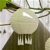 Lights4fun Lanterna Cinese 30cm con LED Bianco Caldo ad Energia Solare per Giardino ed Esterni