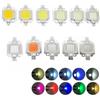Vrabocry 2 pezzi 10 W High Power LED Chip giallo 590 nm 595 nm 900 mA DC 6 V-7 V 10 Watt SMD COB Light Emettitore Componenti Diodo 10 W Lampadina Perline Illuminazione fai da te
