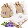 AKONE Sacchetti vuoti 'sacchetto' di lavanda, con coulisse e piccoli di cotone e lino