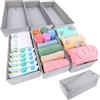 SIMPLE JOY® Organizzatore per cassetti compatibile con Ikea (HEMNES grand (6 scomparti))