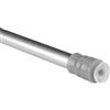 Bestlivings - Asta di serraggio con tecnica a vite, Acciaio INOX, argento, 40-60cm (1er Pack)