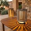 Maanta Filara Lampada Solare da Terra H33 cm Grigio Pietra - IP65, Ricarica Solare, Sensore Crepuscolare